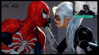 MARVELS SPIDERMAN REMASTERED PS5 PTBR DLC quotO ASSALTOquot COM BLACK CAT PT 2 [upl. by Ylla]