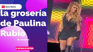 la indisciplina de Paulina Rubio [upl. by Isawk]