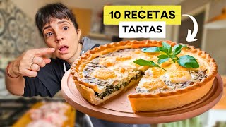 10 recetas de Tarta sencillo rápido y fácil [upl. by Lemyt]