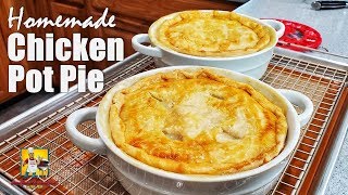 Chicken Pot Pie Recipe  Chicken Pie Recipe [upl. by Gerta]