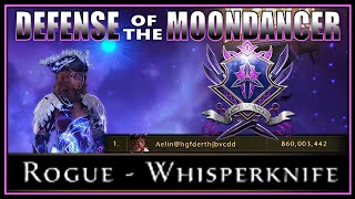 NEW Rogue Whisperknife in Master Moondancer 1 paingiver Crazy AoE Damage  Neverwinter M27 [upl. by Arahat959]