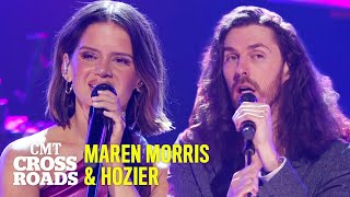 Maren Morris amp Hozier Perform “My Church”  CMT Crossroads [upl. by Suqram]