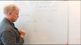 Bredt’s Rule visualized in the Newman Projektion  Insights in Advanced Organic Chemistry 12 [upl. by Bunns97]