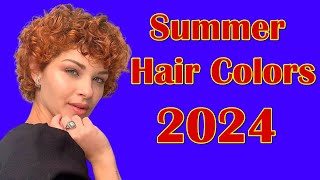 Get Ready for Summer Hair Color Trends 2024 [upl. by Yrnehnhoj]