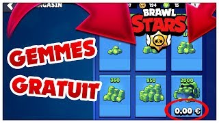 COMMENT AVOIR DES GEMMES GRATUIT SUR BRAWL STARS [upl. by Willett64]