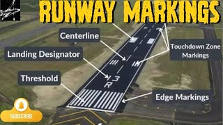 Runway Markings  ICAO Annex 14 [upl. by Llirpa]