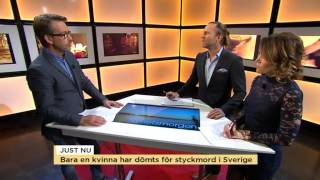 Hasse Aro Kvinna bakom unikt styckmord  Nyhetsmorgon TV4 [upl. by Eural510]