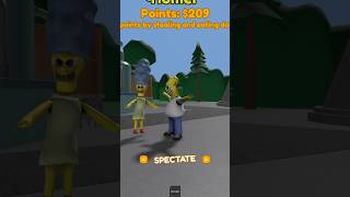 Hungry Simpsons All Jumpscare Characters roblox Roblox Obby Rainbow Friends Hungry Simpsons [upl. by Aimik563]