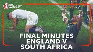 Is this the most dramatic ending to a semifinal  England v South Africa  Rugby World Cup 2023 [upl. by Hwu]