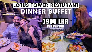 Lotus Tower Restaurant  Dining Experience [upl. by Pirnot]