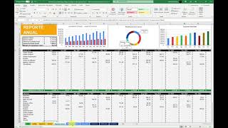 Video Demostrativo Plantilla Contabilidad Todo en Uno Para Empresas  Excel  Motivandoco [upl. by Manvell]