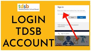 TDSB Student Login How To Login into TDSB Student Portal Online 2023 [upl. by Ibbob]