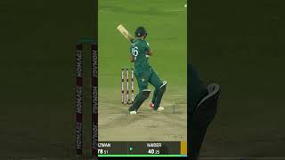 Superb Batting By Haider Ali Against West Indies PAKvWI SportsCentral Shorts PCB MK2A [upl. by Ainoloppa]