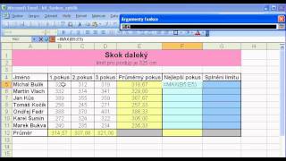 Funkce v Excelu  MAX skokdalekymax [upl. by Connors]