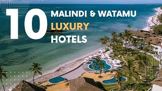 10 Best Luxury hotels in Malindi amp Watamu Kenya  Travel Video [upl. by Ayikaz]