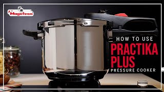 HOW to USE your PRACTIKA PLUS Pressure Cooker I MAGEFESA USA [upl. by Aniles]