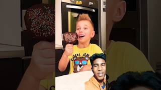 Making Chocobar ice cream ❓️greenscreen trending [upl. by Wier]