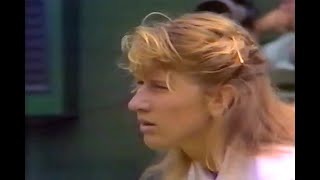 Steffi Graf vs Julie Salmon Wimbledon 1989 R1 [upl. by Lebiram799]