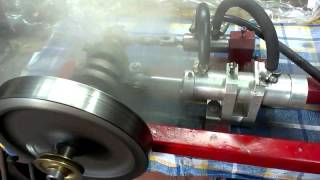 Home made steam engine  Silnik parowy domowej roboty [upl. by Bodi]