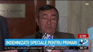 Indemnizaţii speciale pentru primari [upl. by Higgins]