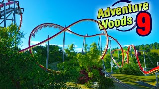 REALISTIC BampM Flying Coaster Dragon Rider  Adventure Woods Ep 9  Planet Coaster [upl. by Pfosi]