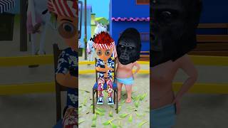 Pappu ke piche Gorilla  new gulli Bulli cartoon video new cartoon gullibulli carton [upl. by Etiam85]