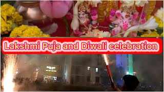 Laxmi puja and Diwali celebrations laxmimataaarti laxmi laxmipujan shorts viralvideo [upl. by Ahidam]