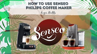 How to use Senseo Philips Coffee Machine [upl. by Oletta]