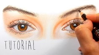 How to Paint an Eye with Watercolor [upl. by Aticilef]