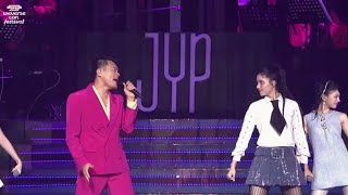 ILLIT When We Disco with JYP  2024 Weverse Con Festival [upl. by Aileahcim]