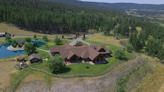 Luxury Pioneer Log Home amp 34 acres 1255 Prosperity Way Williams Lake BC Canada • MLS R2843085 [upl. by Esilenna736]