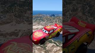 Lightning McQueen vs The Fillmore Pixar Cars Eater gta5 mcqueen crash fillmore shorts [upl. by Ayhdiv109]