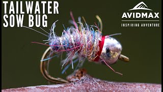 How to tie the Tailwater Sow Bug  AvidMax Fly Tying Tuesday Tutorials [upl. by Assenej]