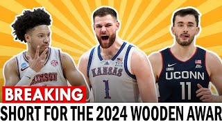 Former Wisconsin basketball star among shortest odds for 2024 Wooden Award [upl. by Adnaval]