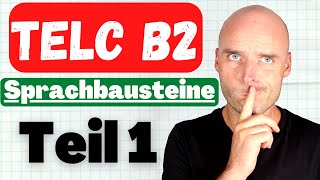 TELC B2 Sprachbausteine Teil 1  Tipps  Beispiele  Übungen zum Mitmachen 🤓 [upl. by Asiruam]