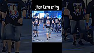 Jhon Cena entry 🚫😱🚫 shorts wwe [upl. by Rafe569]