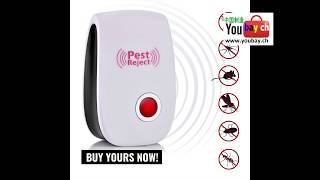 Mosquito Killer Electronic Repeller Reject Rat Insect Repellent Mouse Anti Rodent [upl. by Reivazx]