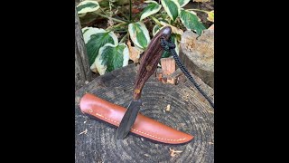 DH Russell  Grohmann knife  Trout amp Bird belt knife A great sporting knife [upl. by Dorahs444]