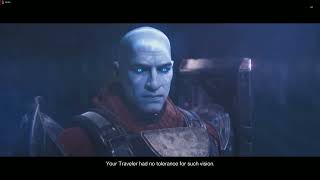 Destiny 2  The Final Shape  Zavala Communes With The Witness Cutscene [upl. by Darian]