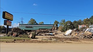 Biltmore Village after Hurricane Helene [upl. by Guenna465]