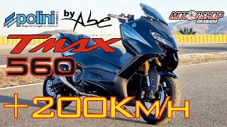 Nueva Tmax 560 a más de 200kmh [upl. by Leziar785]