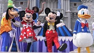 4K Dream Along With Mickey 2015 Magic Kingdom [upl. by Oicam]