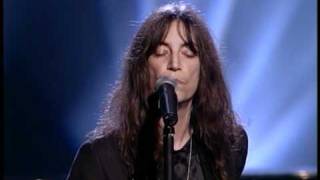 Patti Smith  Because The Night Live Arista Records Anniversary Celebration 2000avi [upl. by Enidan858]