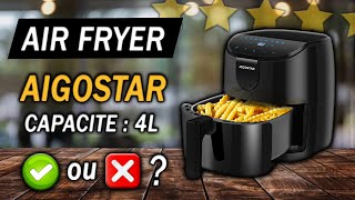 Aigostar Friteuse sans Huile 4L  Avis [upl. by Cordova991]