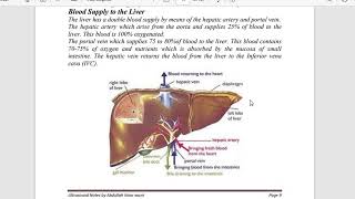 liver ultrasoundNormal measurement of liver portalhepatic veinliver ultrasound images [upl. by Aerda]