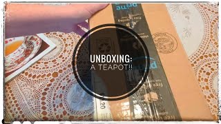 Unboxing A new to me Teapot [upl. by Eclud]