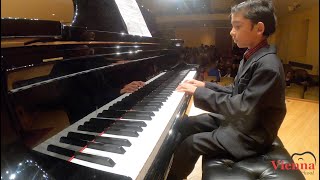 Sonatina in G by Beethoven Performed by Aariv [upl. by Rothwell]