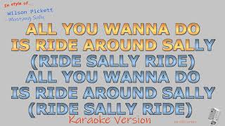 Wilson Pickett  Mustang Sally  Instrumental and Karaoke [upl. by Coralie]