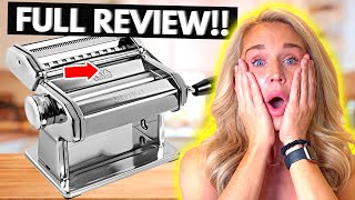 MARCATO Atlas 150 Pasta Machine Made in Italy Full Review [upl. by Ettenim]