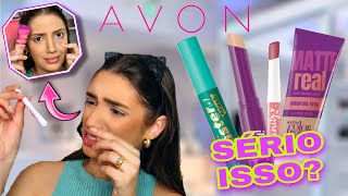 MAQUIAGENS BARATINHAS DA AVON I Testei as makes mais baratas da avon SERÁ QUE VALE A PENA [upl. by Atoked358]